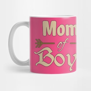 Mom Of Boys Mom Gift T-Shirt Mug